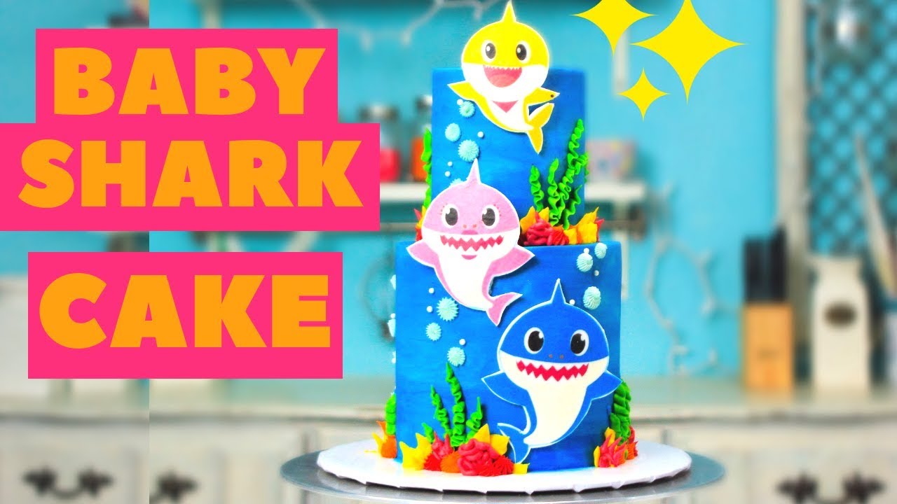 BABY SHARK CAKE | DANI FLOWERS
