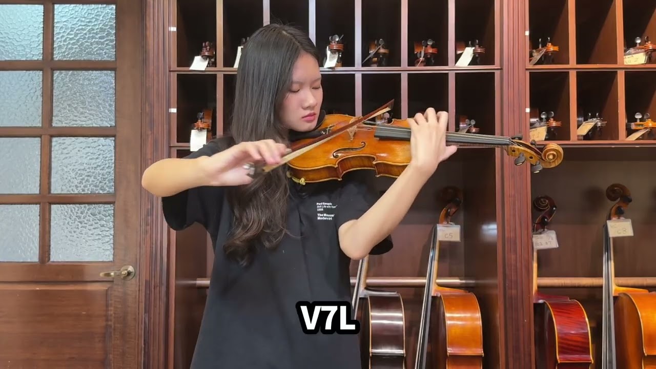 Klaus Clement V7L V8 V10 小提琴低音測試- YouTube