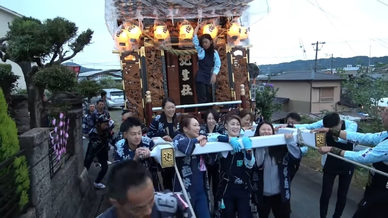 令和7年 森のまつり最終日(龍生社 朝祭り)