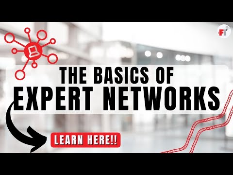 The Basics of Expert Networks