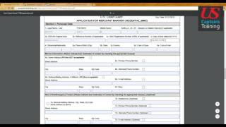 Captains License Application Section I