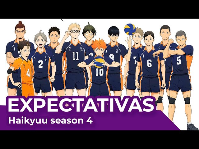 TUDO O QUE VOCÊ PRECISA SABER PARA ASSISTIR A QUARTA TEMPORADA DE HAIKYUU!  TO THE TOP 