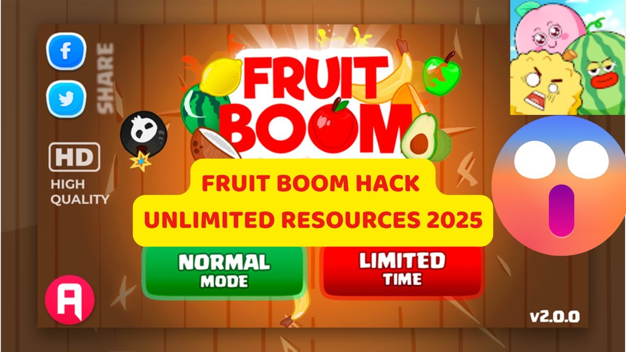Fruit Boom HACK MOD CÁCH TÔI NHẬN VÔ HẠN TÀI NGUYÊN MIỄN PHÍ TRÊN IOS/ANDROID 