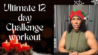 ULTIMATE 12 Days of Christmas HIIT Workout Challenge