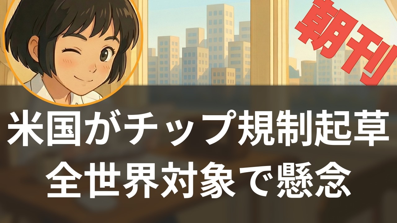 【3/6】全世界AIチップ輸出規制草案・中国GDP最低目標・原油急騰が米株直撃【聞く経済ニュース】