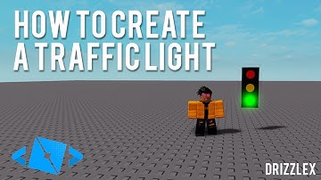 HOW TO CREATE A SIMPLE TRAFFIC LIGHT (2.0) IN ROBLOX STUDIO *UPDATED* - Drizzlex