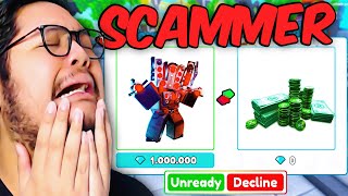 TIPE TIPE SCAMMER DI TOILET TOWER DEFENSE!?