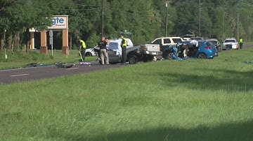 Crash scene: 19-year-old killed in head-on collision with wrong-way driver on US-19