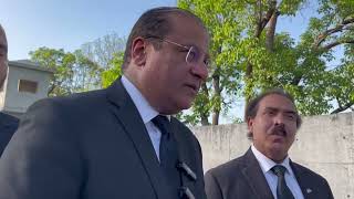 Islamabad: PTI Lawyer Barrister Salman Safdar Media Talk