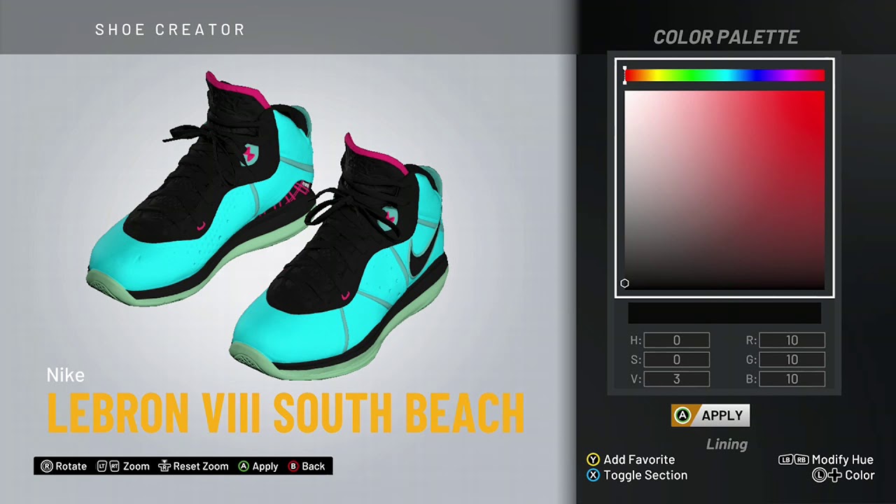 lebron south beach 8s