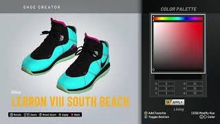 lebron viii south beach