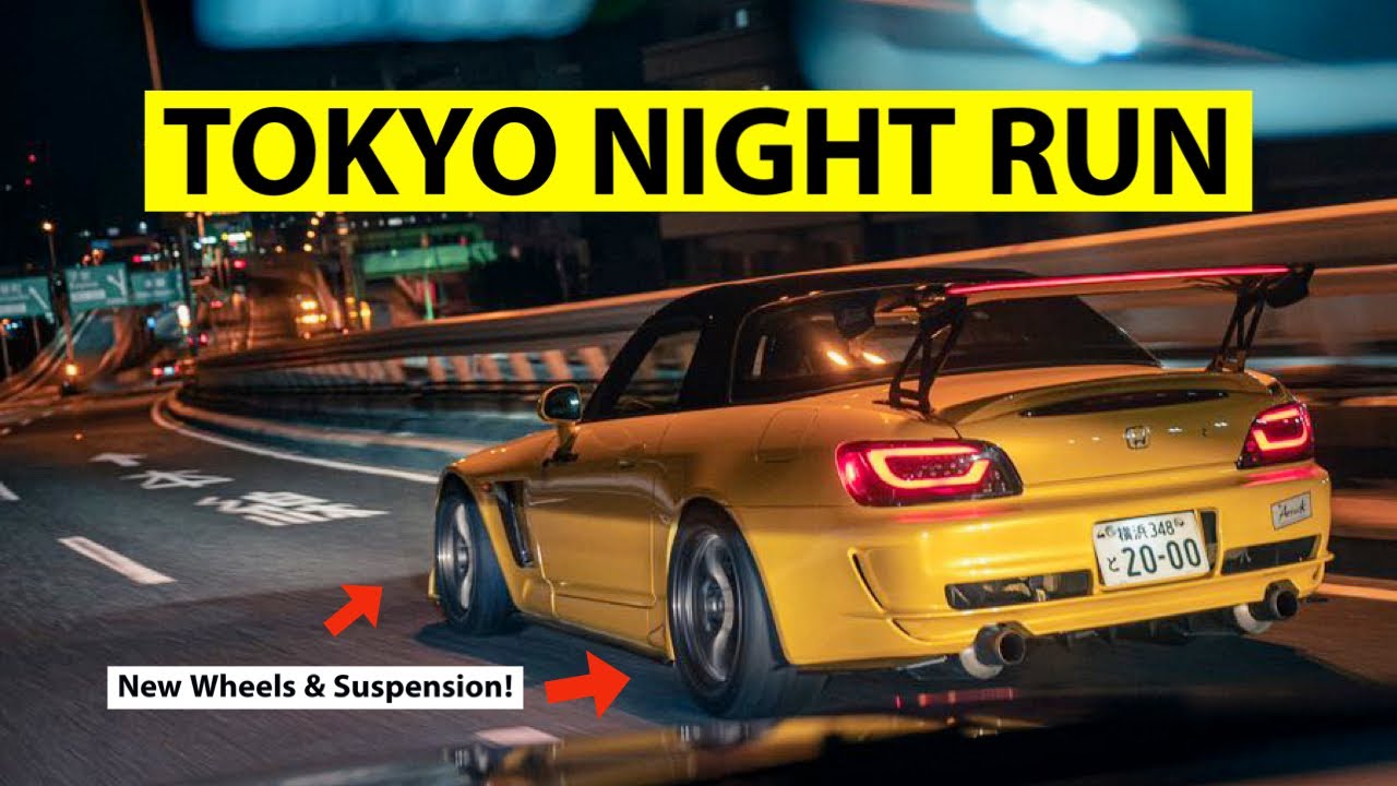 First Tokyo Night Run With My New S2000 Setup