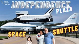 Space Shuttle Independence Plaza Tour |NASA Houston |Abby Mini Fun