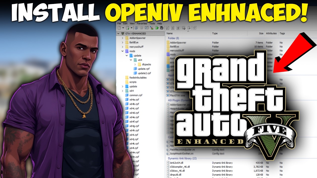 How To Install OpenIV In GTA 5 Enhanced 2026 Step By Step Tutorial 