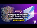 ✨ Orthogonal Diagonalization: Simplify Complicated Matrices! Your Ultimate Guide! 🚀 #LinearAlgebra
