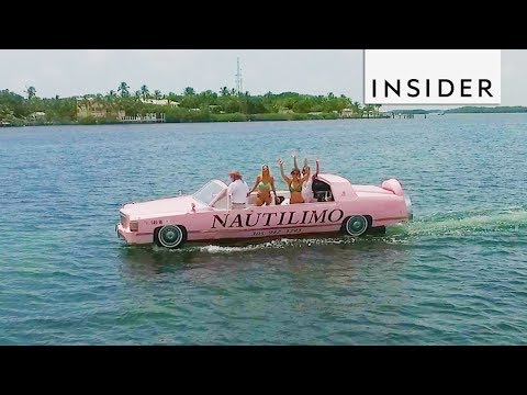Floating Pink Cadillac