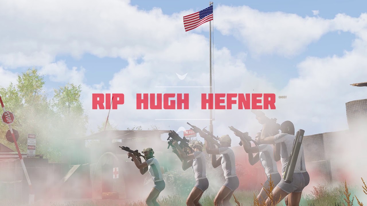 A Task Force Red Goodbye to Hugh Hefner - YouTube