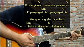 Video thumbnail of "chord GERIMIS MENGUNDANG - Slam | Mudah Untuk Pemula"