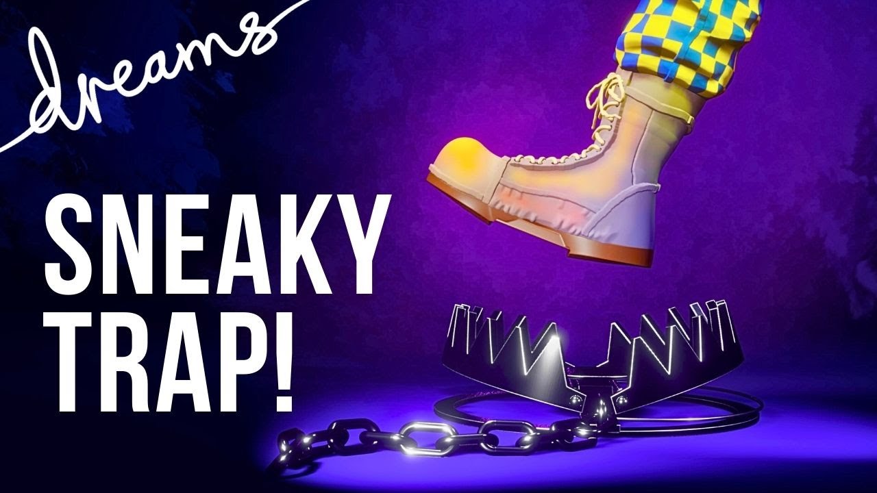 How to Make Step-On Traps in Dreams PS4:PS5 Immobilize the Player!