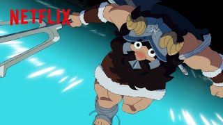 巨大クラーケンを捕まえろ！ | ダンジョン飯 | Netflix Japan