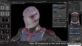 Use Projectify to project 3D models by editing their geometry. screenshot 3