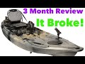 3 Month Review:  Lost Creek Angler 10.  Mako Angler 10.   How to repair steering.