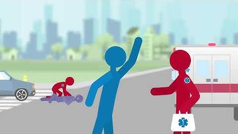 Pedestrian Bystander Care Animation