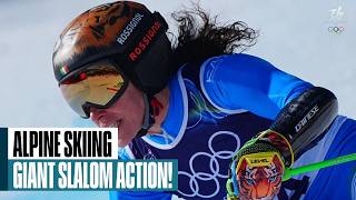 top moments run 1 women s olympic giant slalom