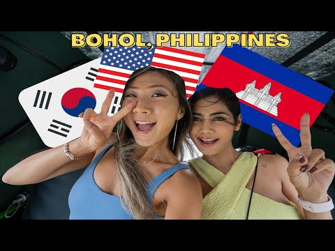 Korean American + Cambodian Girl Travel To Bohol 🇵🇭 (Philippines Travel Vlog)