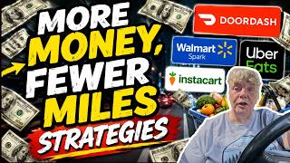 How I Maximize My Income and Minimize My Miles | My Multi App Strategy | DoorDash UberEats Spark