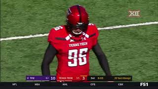 TCU at Texas Tech Football Highlights