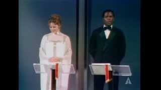 Ingrid Bergman, Sidney Poitier and the UCLA Marching Band: 1969 Oscars