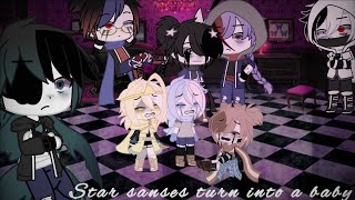 {❆} Star sanses turn into a babies // gacha club undertale au//