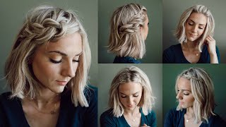 5 Quick Go-To Short Hairstyles