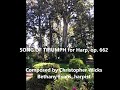 "Song of Triumph for Harp," op. 662, by Christopher Wicks