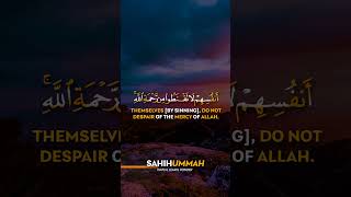 Surah Az Zumar (سورة الزمر) AYAT 53-54 | حمزة بوديب | Hamza Boudib