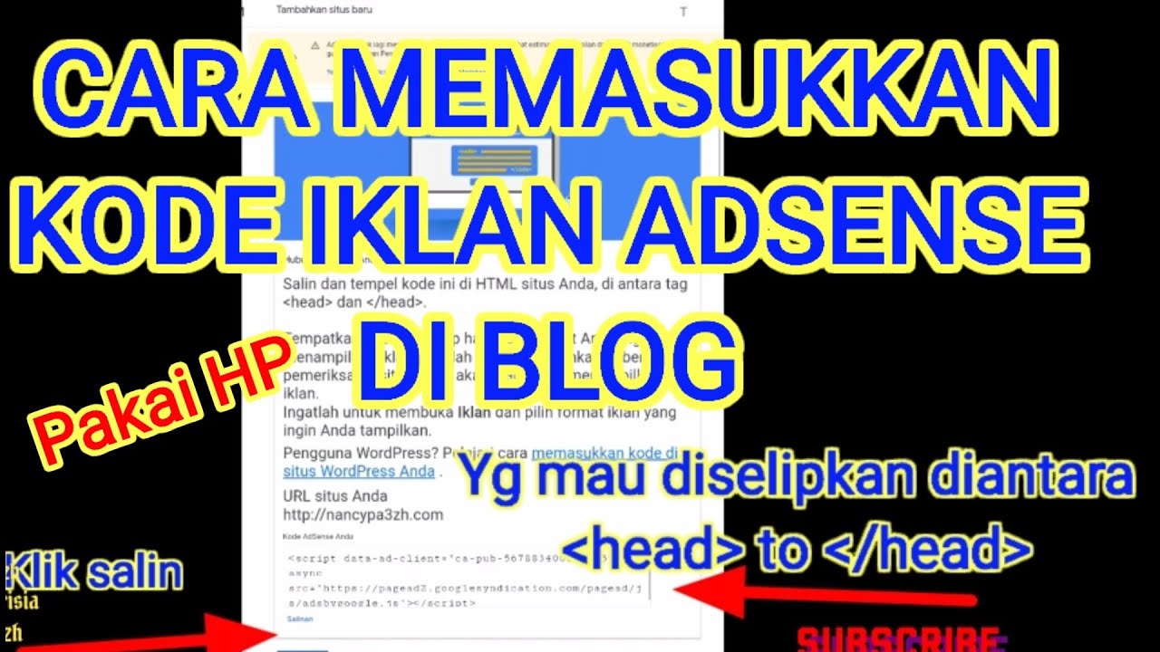 Cara Pasang Kode Adsense di Head: Panduan Lengkap dan Optimasi untuk Pendapatan Maksimal