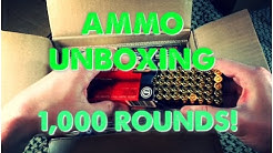 Unboxing 1000 Rounds of 9mm Ammo - Buying Bulk Ammo Online is Easy! 