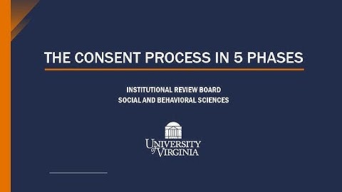 The Consent Process in 5 Phases