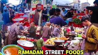 Exploring the Ramadan Iftari Bazaar : Culinary Delights of Afghanistan | 4K