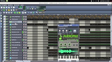 Frenesia " LMMS "  Linux Multi Media Studio (edit audio)