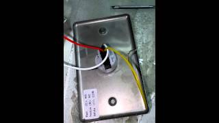 control de acceso. con magneto. y boton de apertur