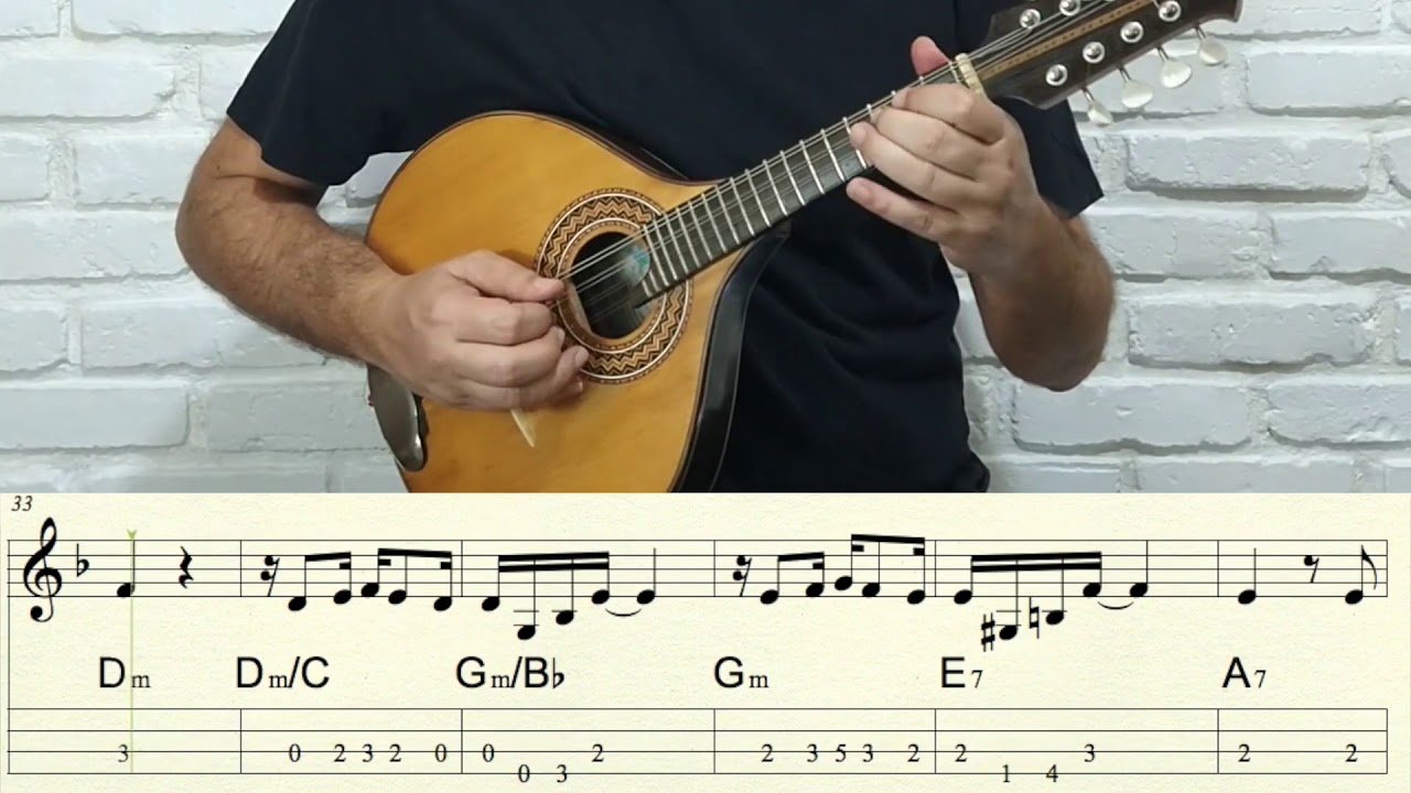 As rosas não falam - Cartola - Como tocar (Bandolim) - Aula completa no site