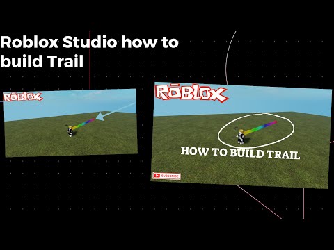 Roblox Studio how to build Trail
