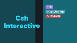 Unix & Linux: csh if statement interactive use