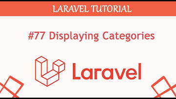 #77 Displaying Categories in form Complete Blogging Content Management System in Laravel