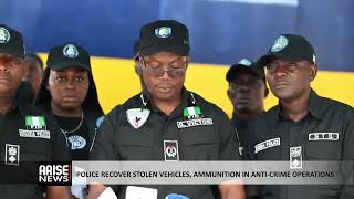 Information POLICE RECOVER STOLENS VEHICLES, AMMUNITION IN ANTI-CRIME OPERATIONS Update