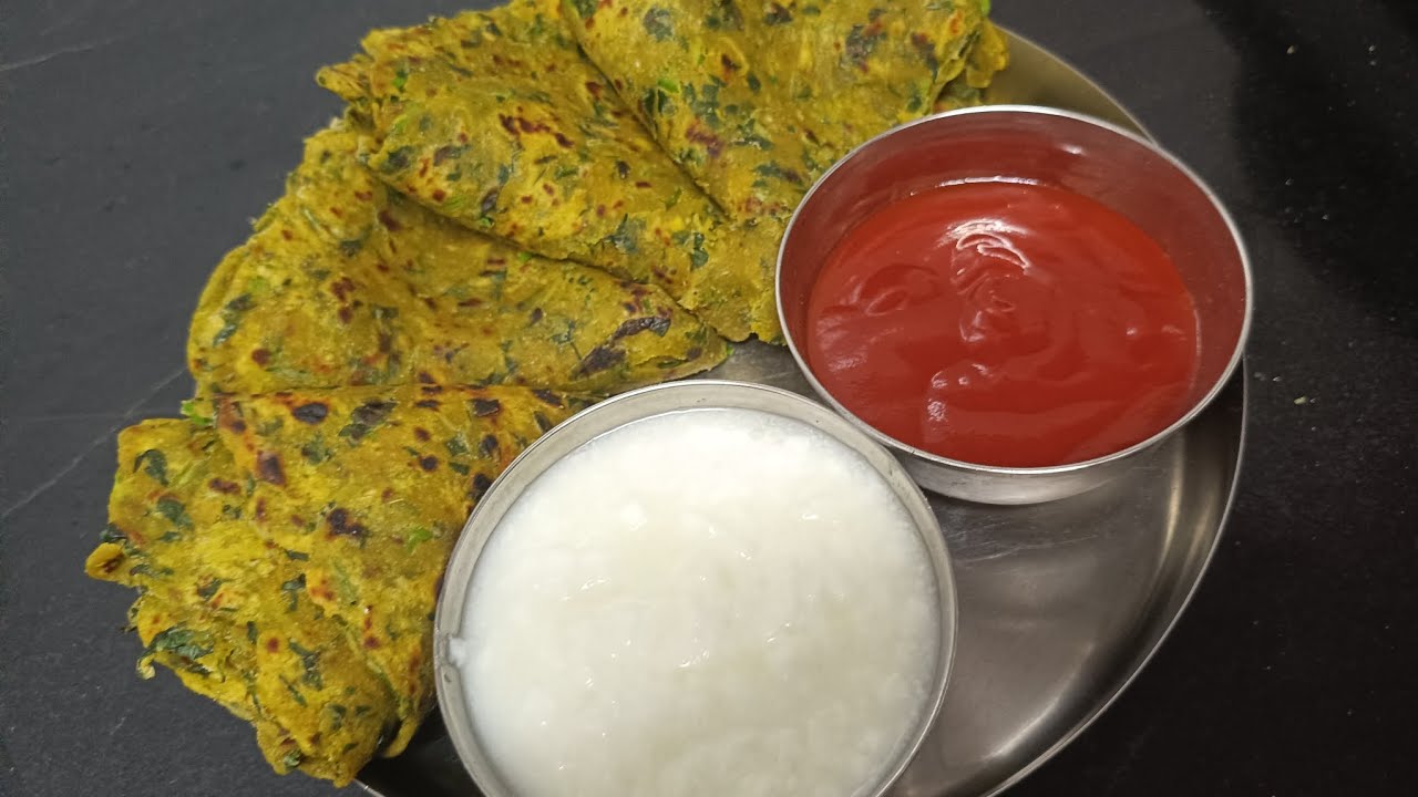 Quick and easy Methi Paratha recipe .