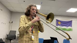 Trimester 1 Sapphire Playing Test, Trombone