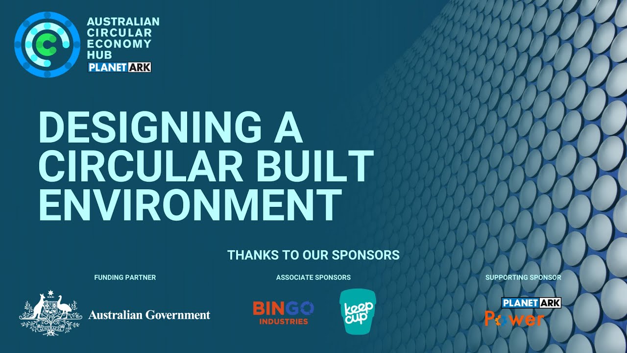 ACE Hub Webinar: Designing a circular built environment